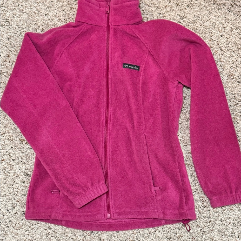 Columbia Pink Fleece Jacket